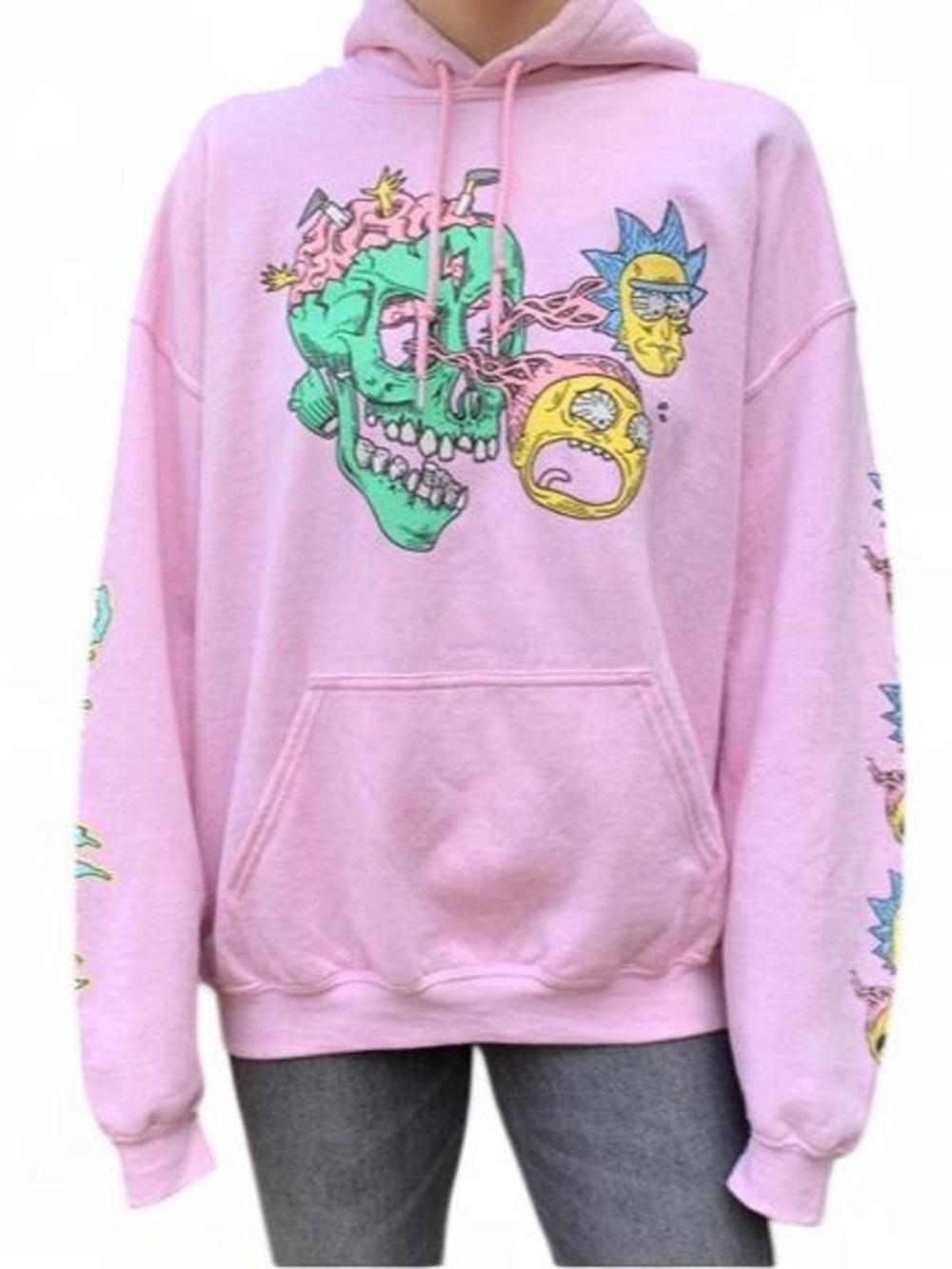 Rick and Morty Men’s License Graphic Hoodie